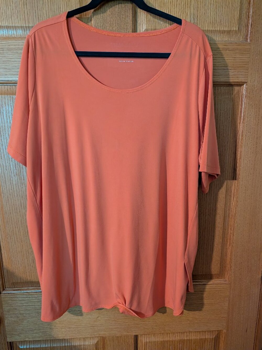 Susan Graver Liquid Knit Short Sleeve Tunic